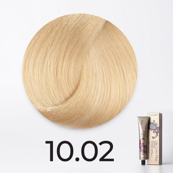 Ammonia cream-paint 10.02 pearl blonde Life Color Plus Farmavita 100 ml